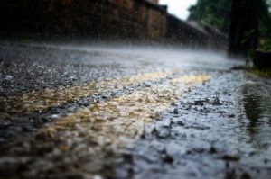 Flooded Road Drains to Stormwater